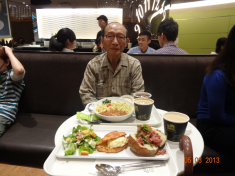 Grandpa + Food